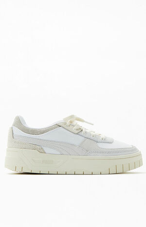Puma Women's White Cali Dream Thrifted Sneakers | PacSun