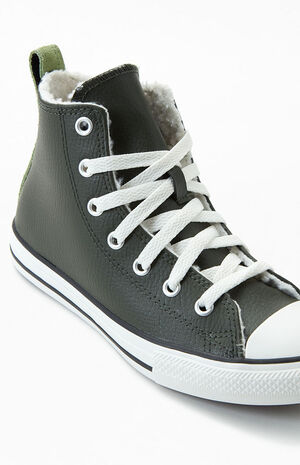 Converse Kids Leather Lined Utility High Top Shoes | PacSun