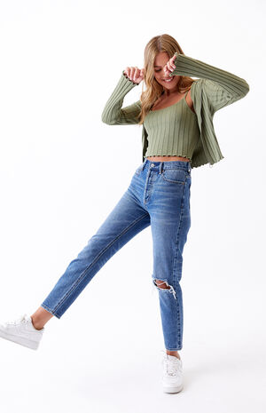 PacSun Medium Ultra High Waisted Slim Fit Jeans | PacSun