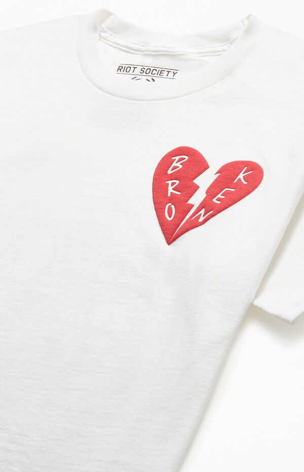 Riot Society Broken Heart Eyes T-Shirt