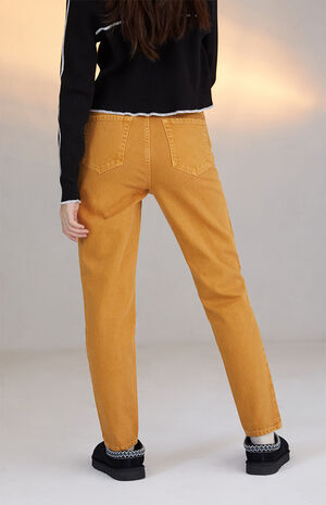 PacSun Eco Yellow Ultra High Waisted Slim Fit Jeans | PacSun