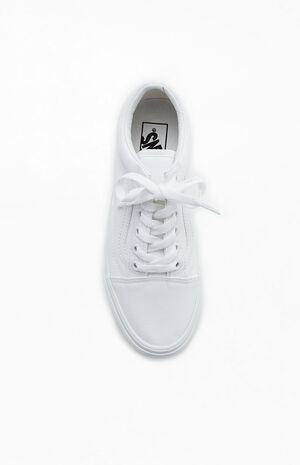 Vans White Old Skool Shoes | PacSun