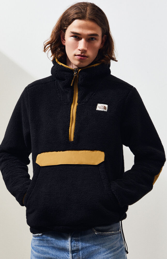 north face campshire fleece hoodie 
