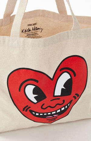 Keith Haring Heart Tote Bag | PacSun