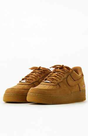 Nike x Supreme Air Force 1 Wheat Shoes | PacSun