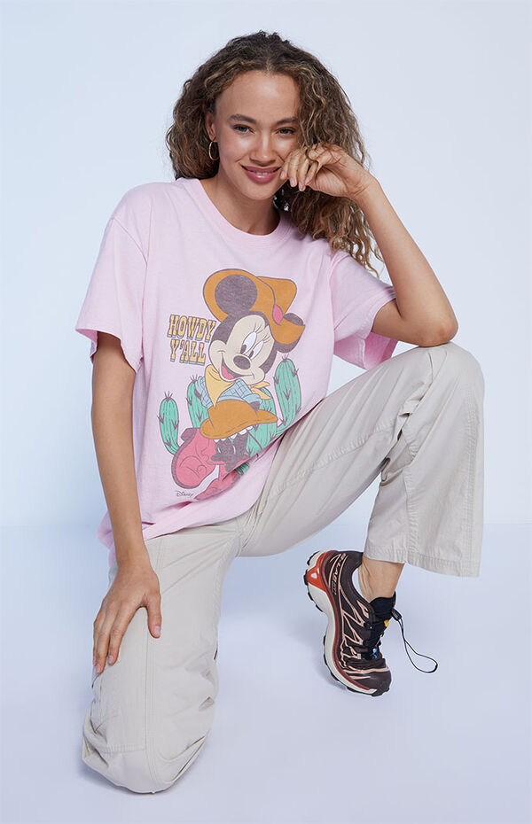 Junk Food Cowgirl Minnie Mouse | T-Shirt PacSun