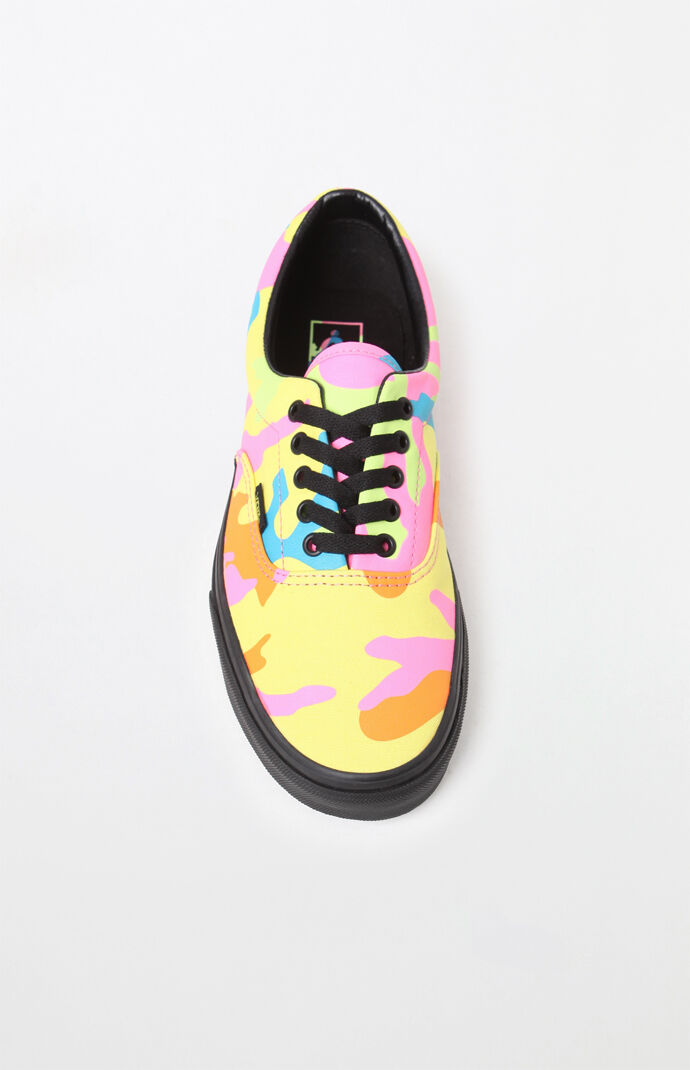 vans neon camo era