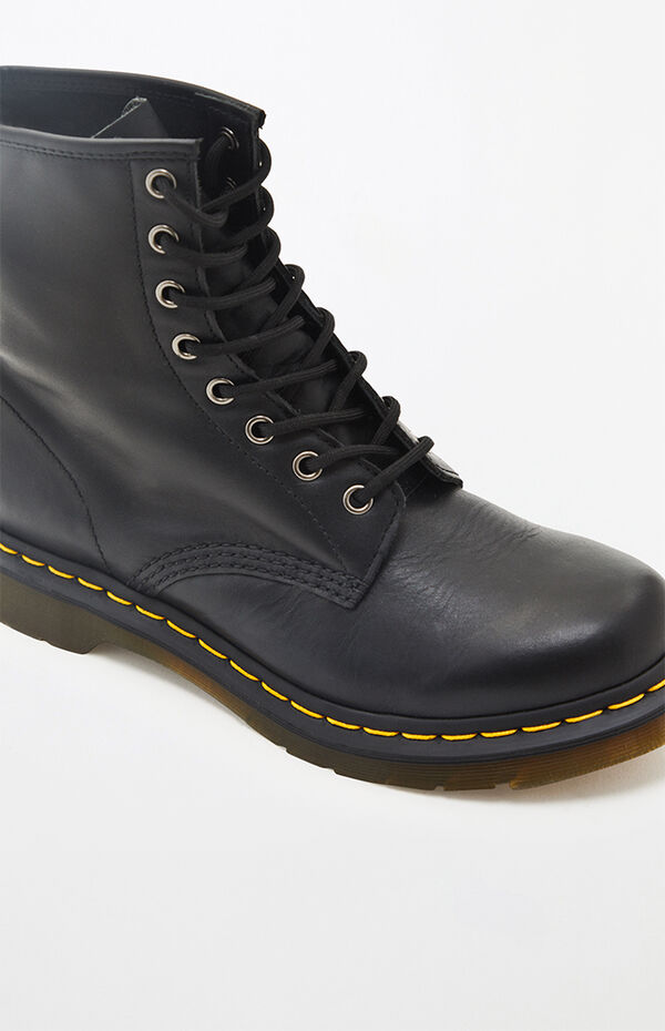 Dr Martens Black Nappa Leather Boots | PacSun | PacSun