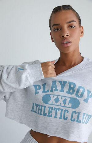 Playboy By PacSun Mega Cropped Sweatshirt | PacSun
