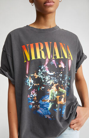 Nirvana Band Oversized T-Shirt | PacSun