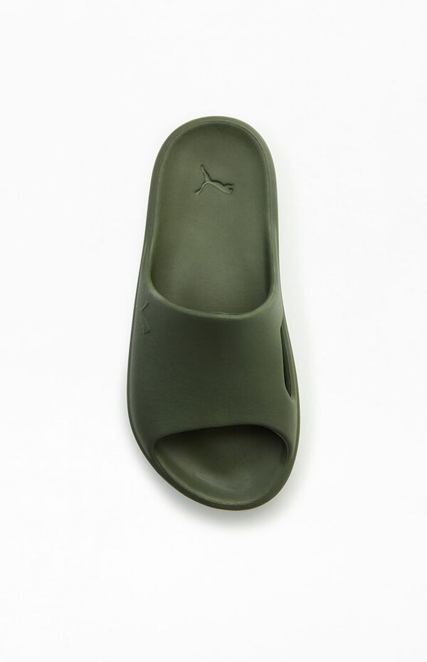 Puma Women's Olive Shibui Cat Slide Sandals | PacSun