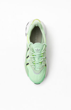 adidas Neon Green Ozweego Shoes | PacSun