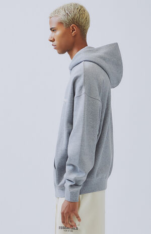 FOG - Fear Of God Essentials Gray Logo Pullover Hoodie | PacSun | PacSun