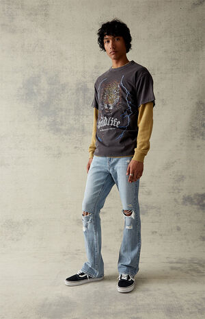 PacSun Eco Slim Boot Indigo Jeans | PacSun