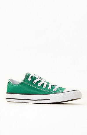 Converse Kids Green Chuck Taylor All Star Low Top Shoes | PacSun