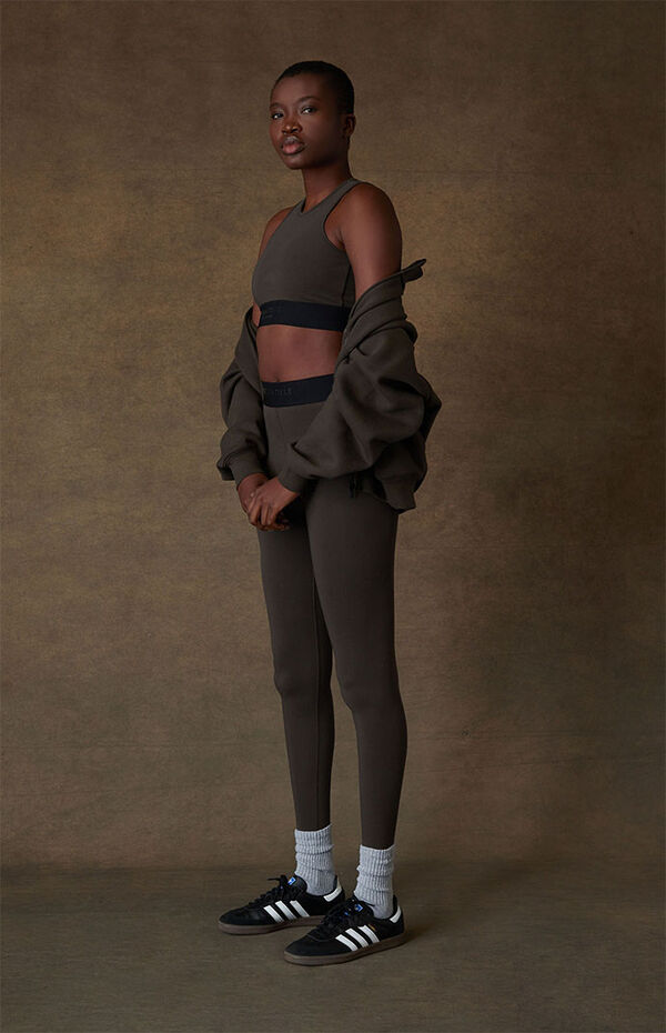 Buy Fear of God Essentials women athletic legging in black for £120 online  on SV77, 130SU212045FW