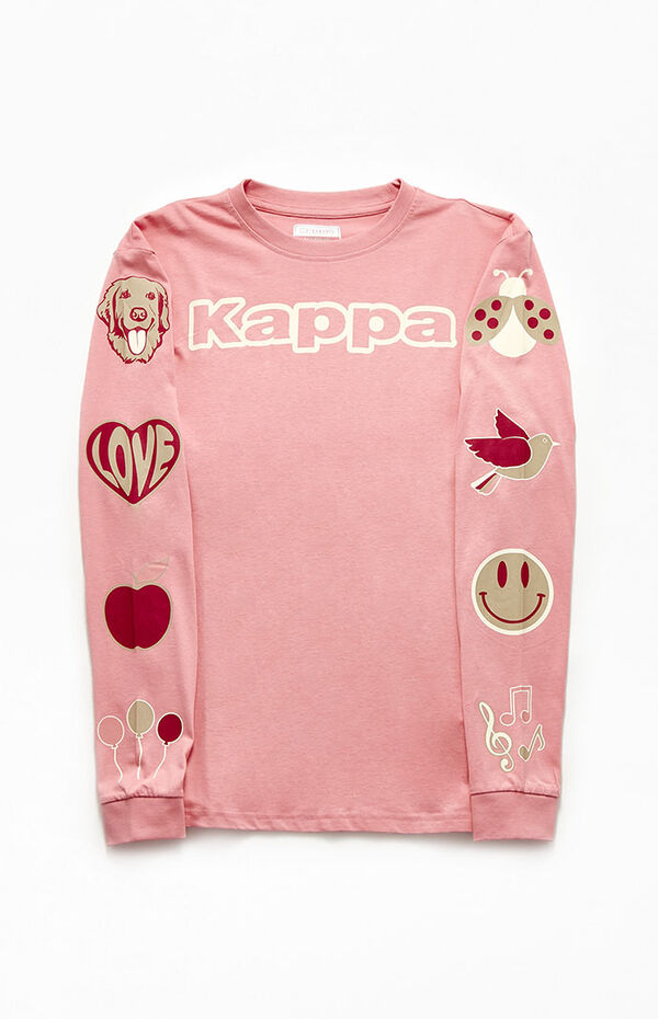 Kappa Red Logo Simbola Long Sleeve T-Shirt | PacSun