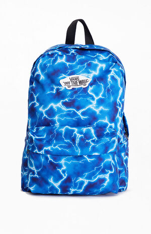 Vans Kids Blue New Skool Backpack | PacSun