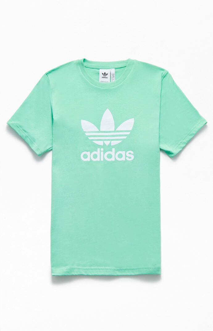 adidas t shirt mint green