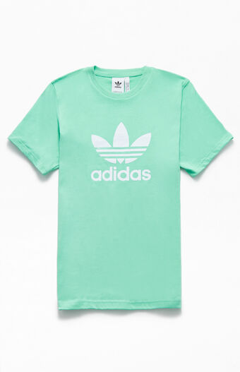 adidas Mint Trefoil T-Shirt | PacSun