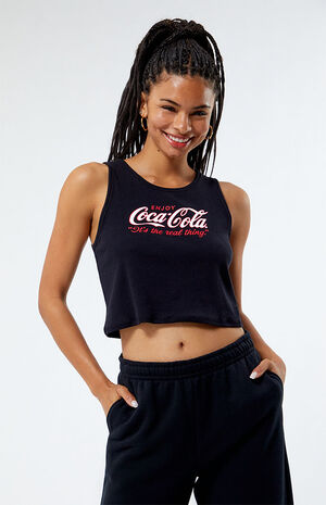 Coca-Cola By PacSun Enjoy Coke Ribbed Tank Top | PacSun