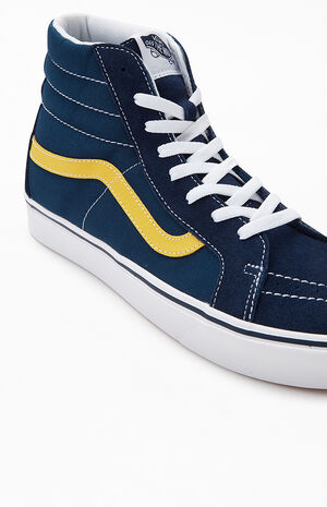 Vans Blue & Yellow ComfyCush Sk8-Hi Shoes | PacSun