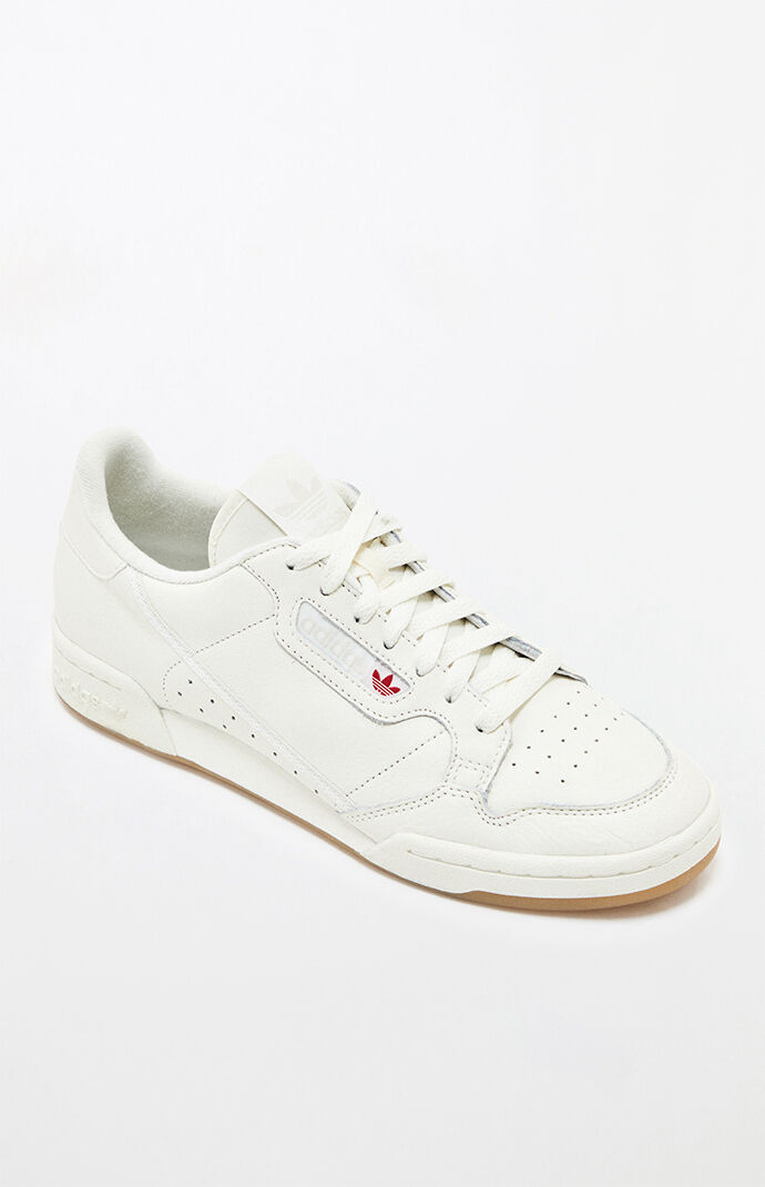 adidas Continental 80 White \u0026 Gum Shoes 