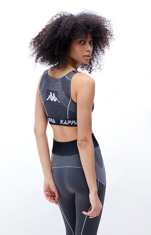 Kappa Black Authentic Myslovice Sports Bra | PacSun
