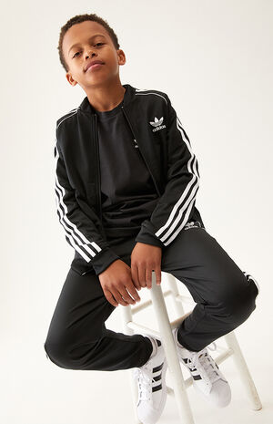 adidas Kids Black SST Track Jacket | PacSun