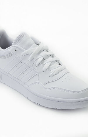 adidas Women's White Hoops 3.0 Low Classic Sneakers | PacSun