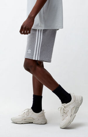 adidas Grey 3-Stripes Active Shorts | PacSun | PacSun