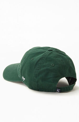 47 Brand Forest Green NY Yankees Strapback Dad Hat | PacSun