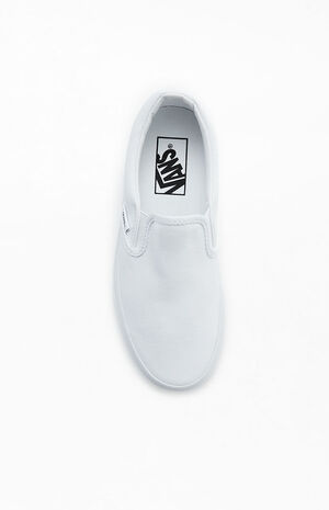 scrapbog Nu dobbeltlag Vans Classic Slip-On White Shoes | PacSun