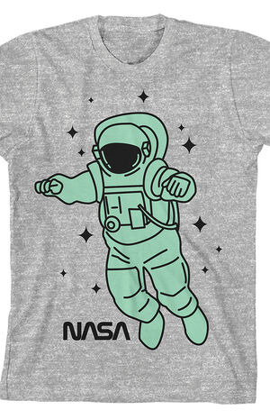 Kids NASA Green Astronaut T-Shirt | PacSun