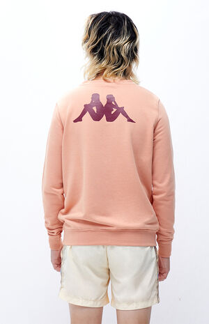 Kappa Pink Authentic Emmen Crew Neck Sweatshirt | PacSun