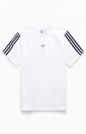 adidas White Floating T-Shirt | PacSun | PacSun