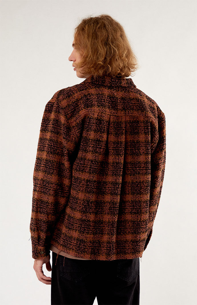 PacSun Wooly Shadow Plaid Classic Shirt | PacSun