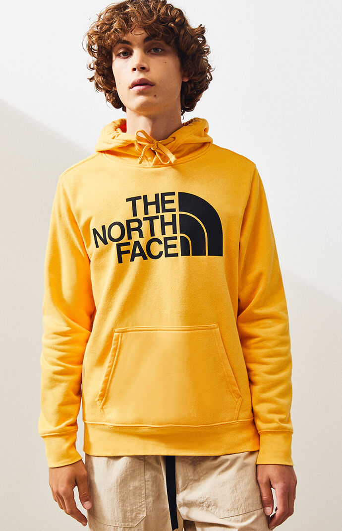 The North Face Yellow Half Dome Pullover Hoodie | PacSun