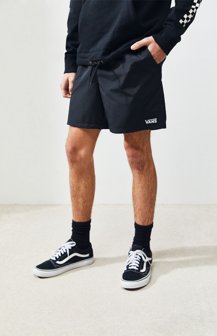 high top vans with shorts