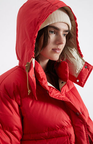The North Face Eco Red 71 Sierra Down Short Jacket | PacSun