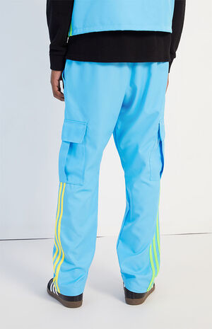 adidas Eco Blue KC 3-Stripes Cargo Pants | PacSun