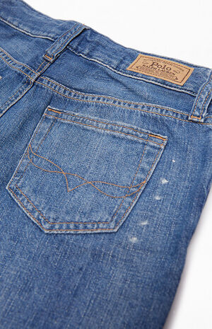 Polo Ralph Lauren Kids Patchwork Wide Leg Cropped Jeans | PacSun