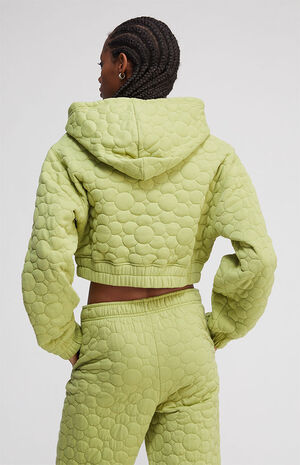 PacSun Nevada Quilted Cropped Zip Hoodie | PacSun