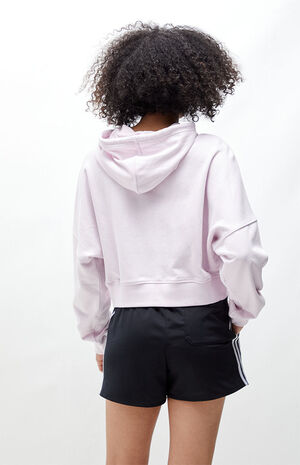 adidas Light Pink '80s Cropped Hoodie | PacSun