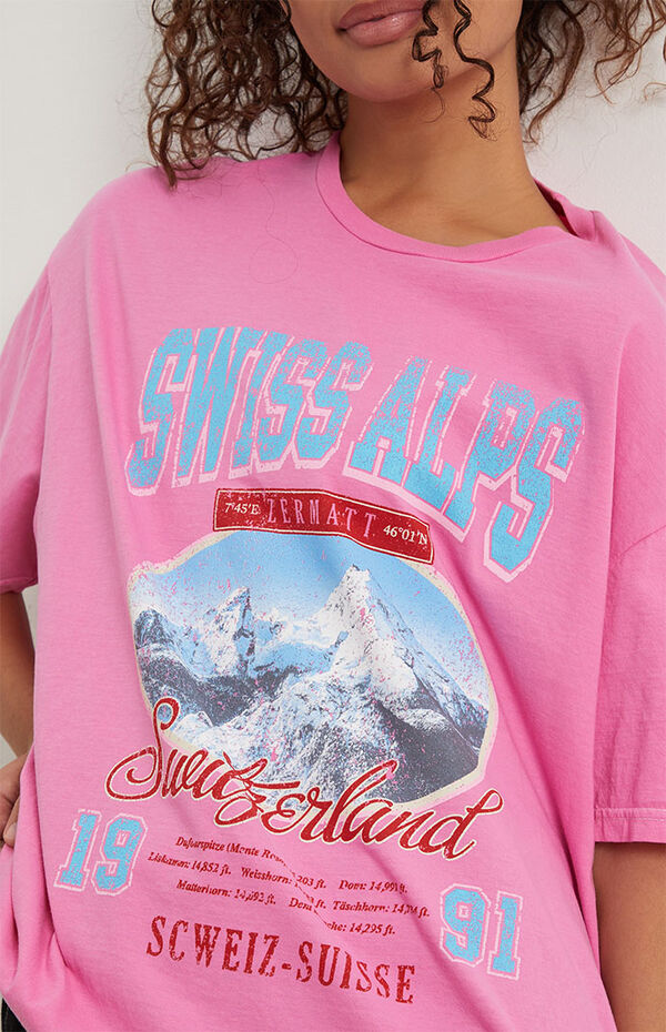 PS / LA Swiss Alps Oversized T-Shirt | PacSun