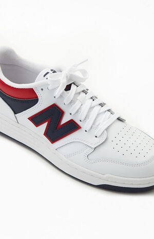 New Balance Red & Blue BB480 Shoes | PacSun