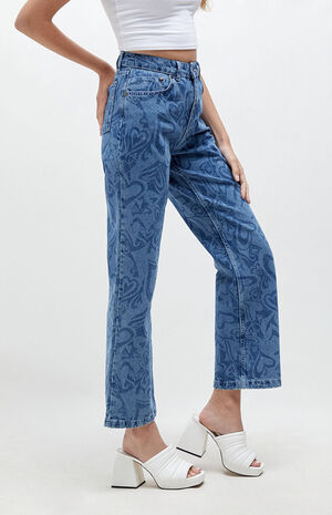 Ragged Jeans Crush Dad Jeans | PacSun