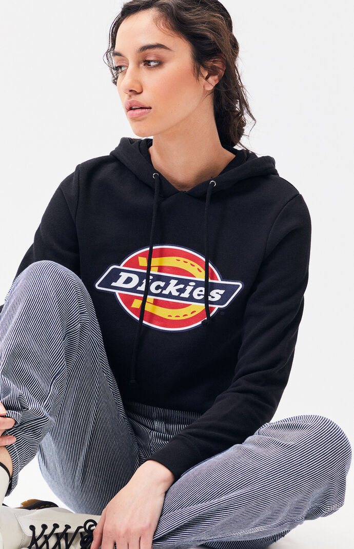 Dickies Logo Cropped Hoodie | PacSun