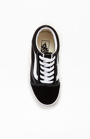 Vans Kids Black & White Old Skool Shoes | PacSun