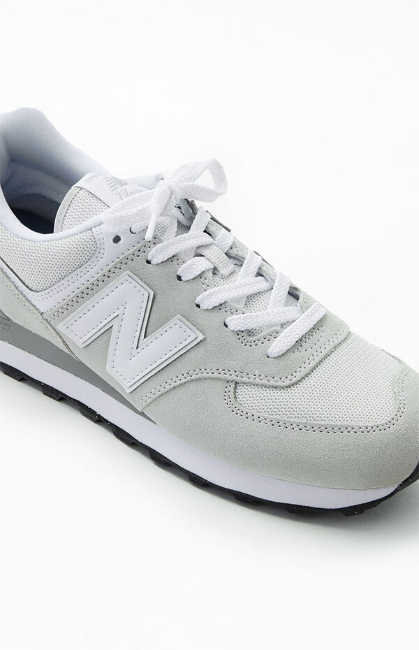 New Balance Light Gray 574 Shoes | PacSun
